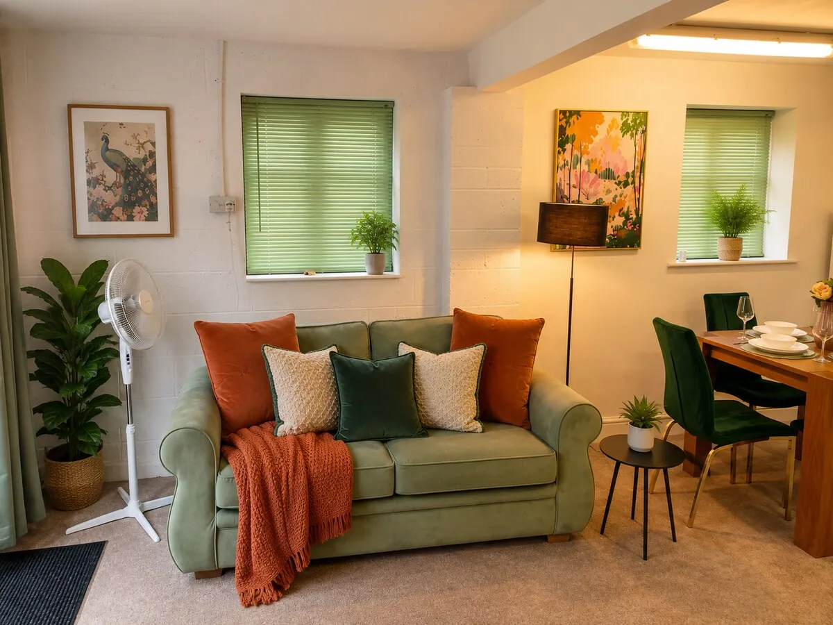 Living and dining space