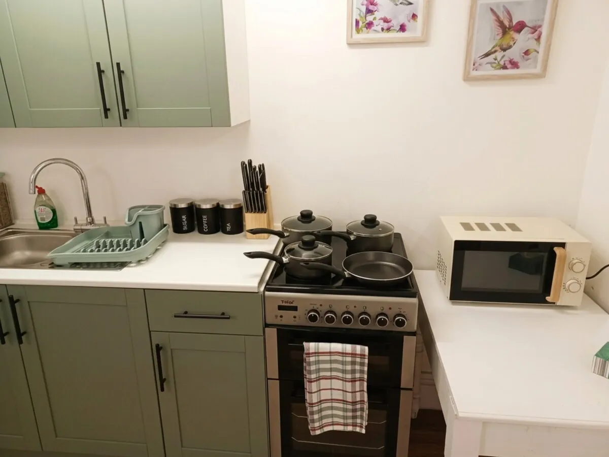 Fully equipped kitchen